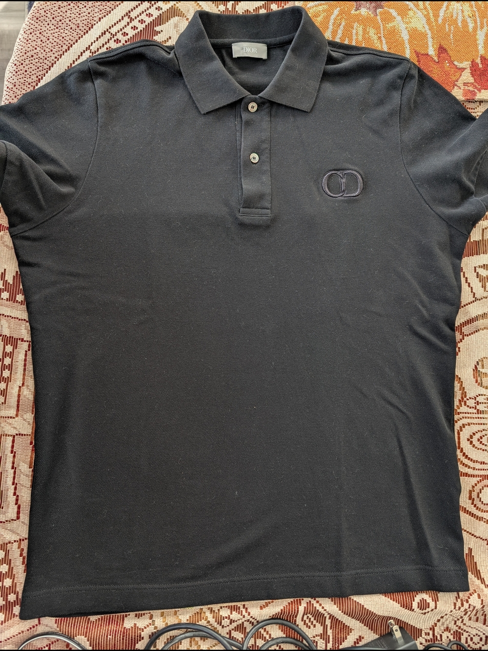 Black Polo Shirt and Vanity Bag Bundle